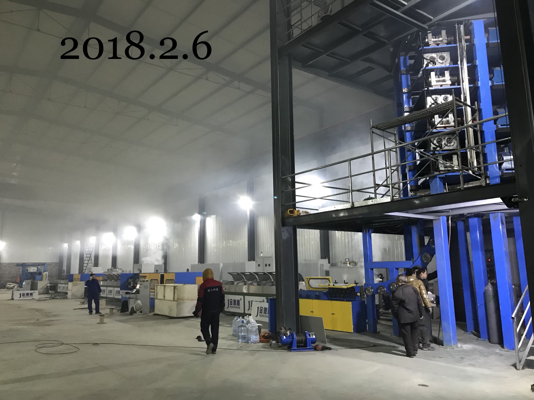 礦物絕緣電纜在線(xiàn)退火設(shè)備1